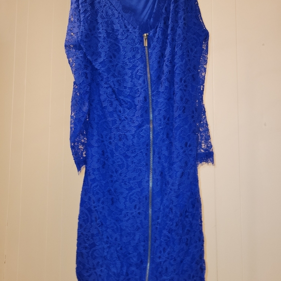 Blue dress, Diane von Furstenberg WORN ONCE - Picture 9 of 9